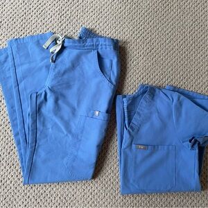Blue Scrub Set